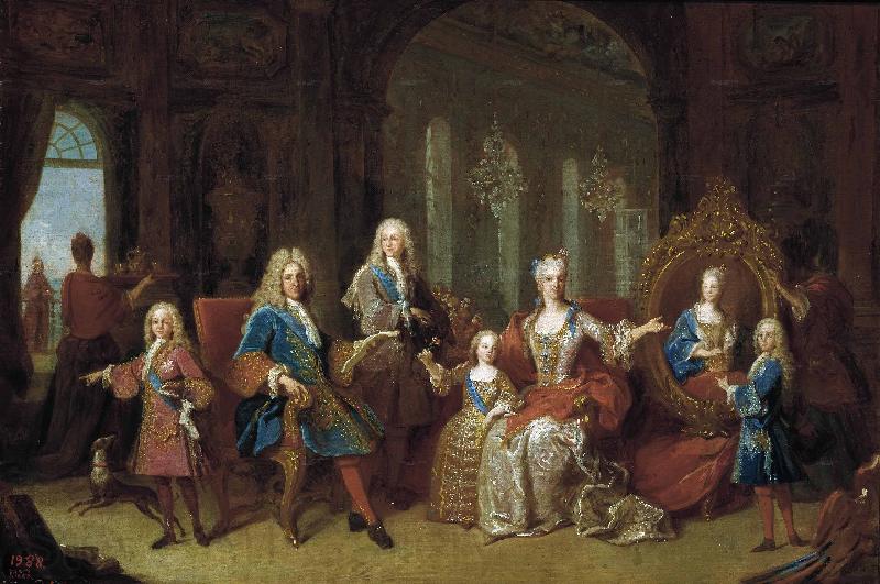 Jean Ranc The Family of Philip V